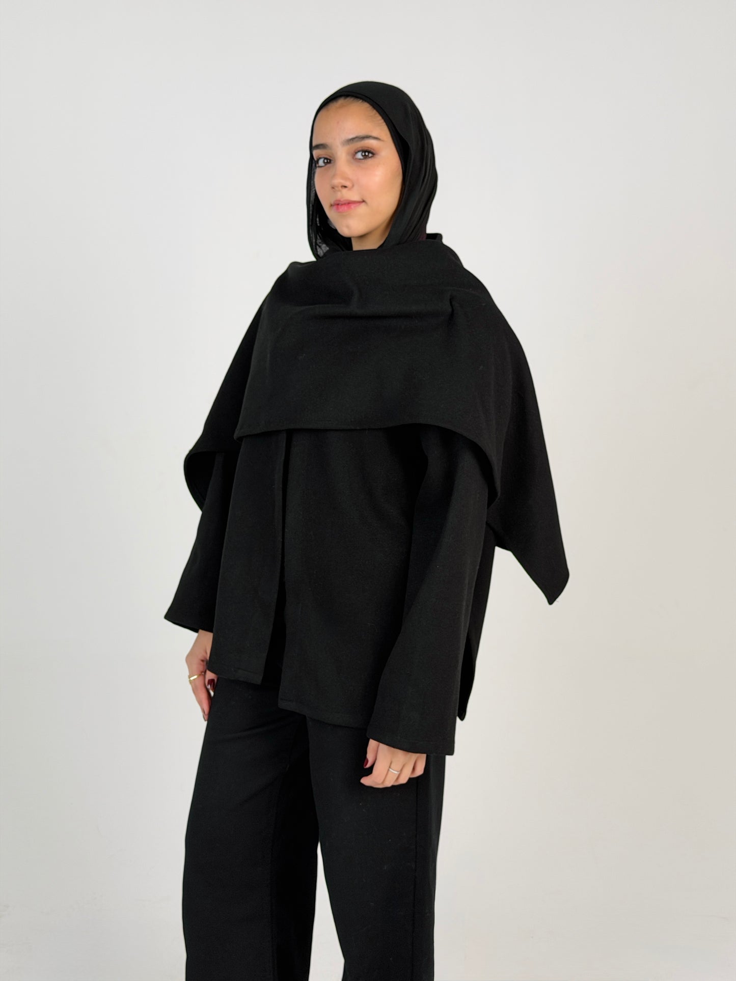 TARA winter cape coat