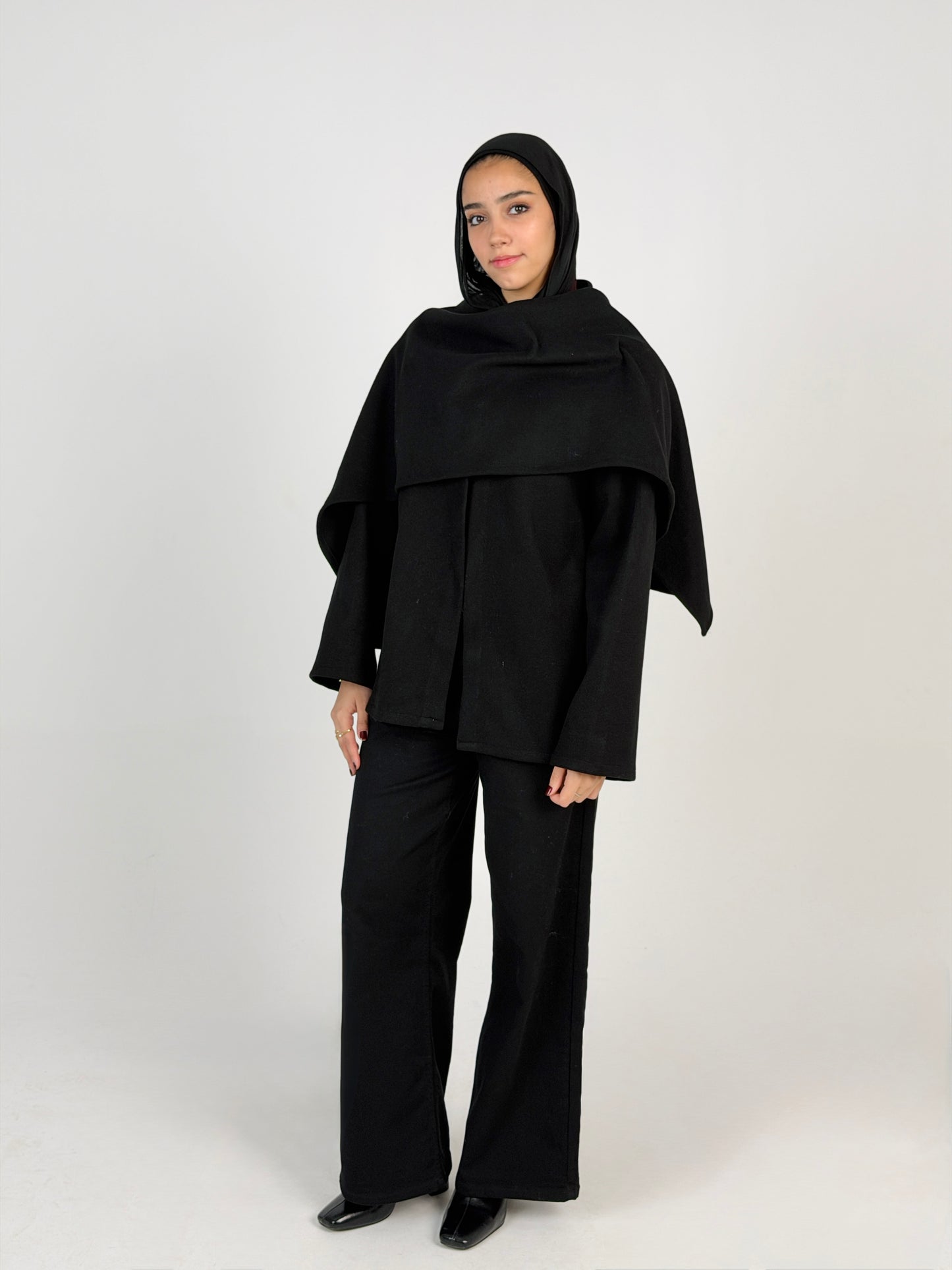 TARA winter cape coat