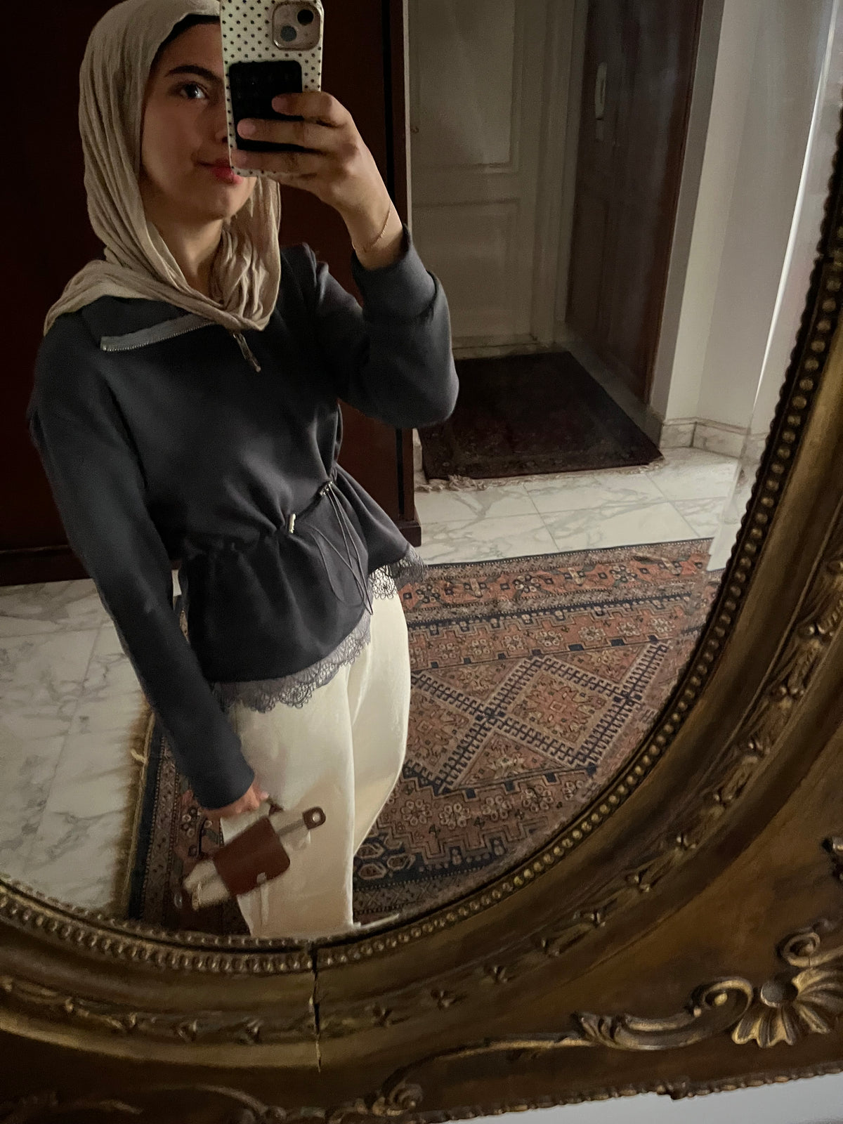 NOULA Lace Winter Top