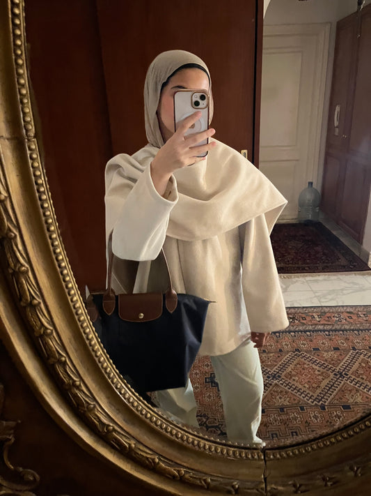 TARA winter cape coat