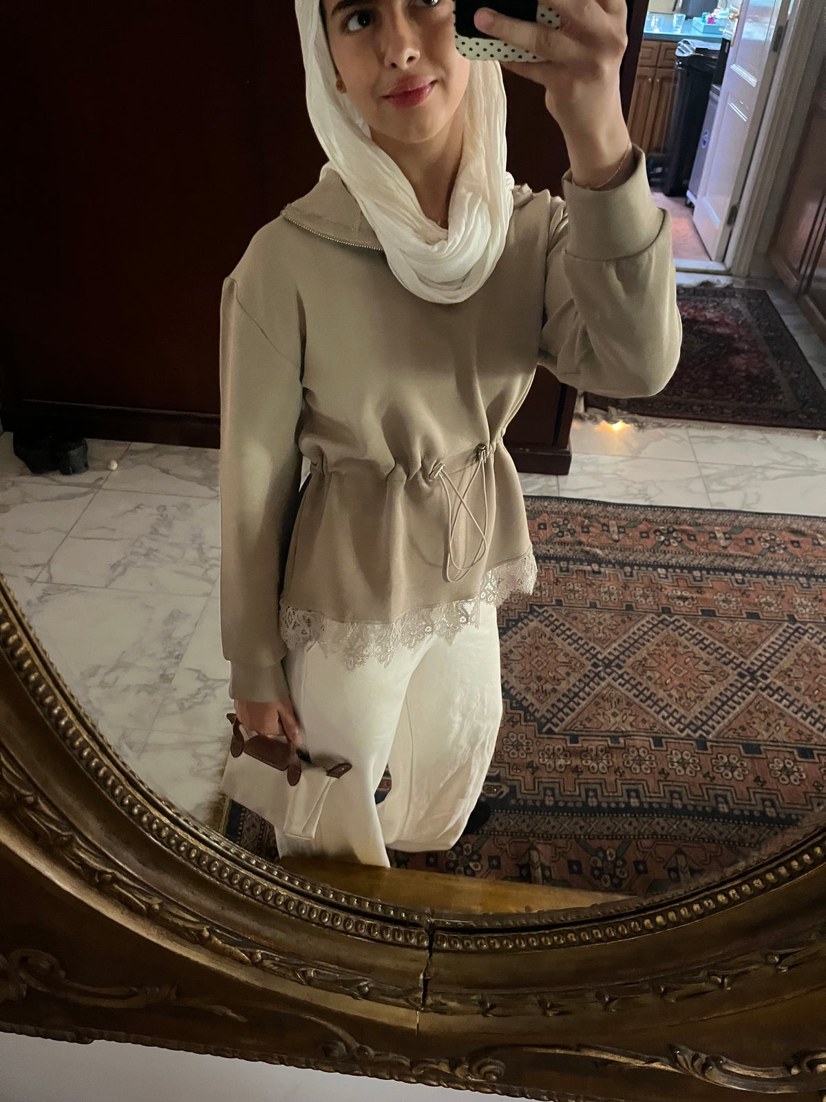 NOULA Lace Winter Top