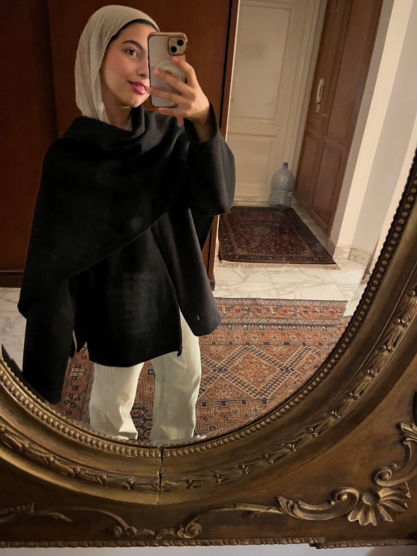 TARA winter cape coat