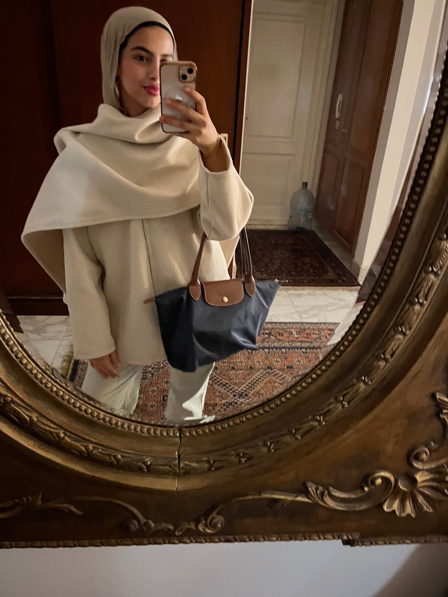 TARA winter cape coat