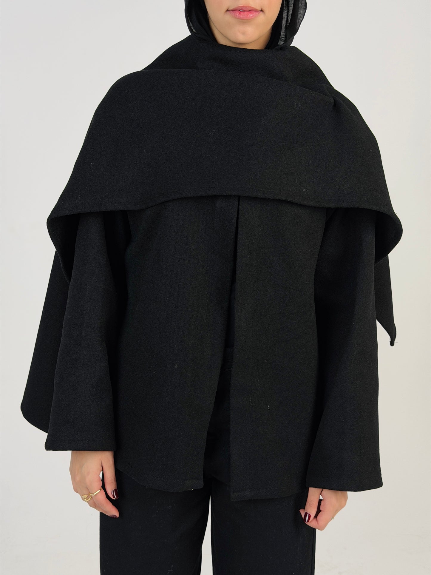 TARA winter cape coat