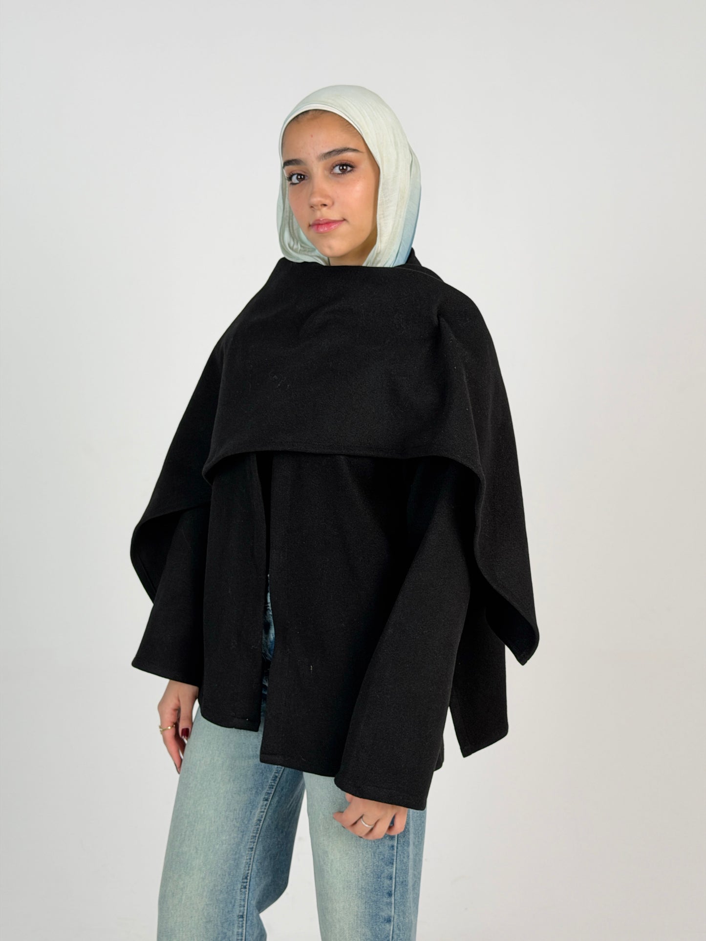 TARA winter cape coat