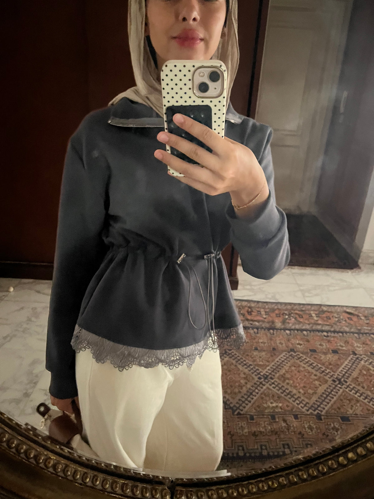 NOULA Lace Winter Top